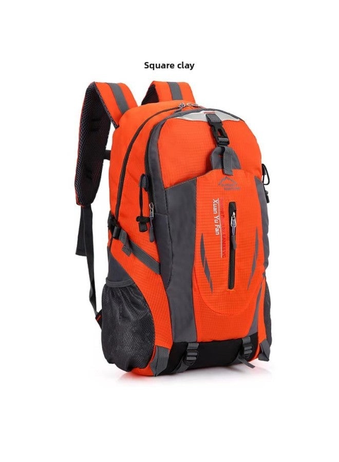 Mountaineering Bag Outdoor Lightweight Travel Hiking Mountain Climbing Backpack Water-repellent Bag Backpack For Men And Women Outgoing Backpack Factory-Color:Dark Blue-Capacity:Lightweight Model Wi - Image 5